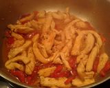 A picture of step 2 of Chicken with curry powder, mustard and mayo.