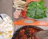 Foto langkah ke 2 dari resep "Pepes Pindang-Tahu".
