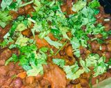 A picture of step 4 of Black Chana Chat.