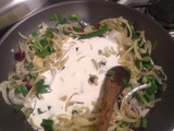 Pollo a la crema de mostaza