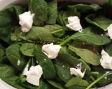 A picture of step 5 of Spinach Casserole (no measurements needed).