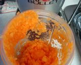 A picture of step 3 of Oil-free & Sugar-free Ginger Carrot Bread.
