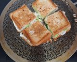 A picture of step 4 of Cucumber Sandwich 🥪/ Creamy Cool Cucumber Sandwich.