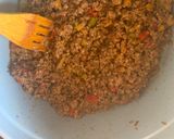 A picture of step 4 of Macaroni and Mince (Quick and easy meal).