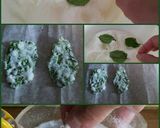 A picture of step 1 of AMIEs Sugar MINT Leaves.