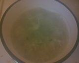 A picture of step 3 of Sweet `n` sour chicken with rice Chinese style less than 500 calories.