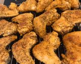 A picture of step 8 of Bangkok Street Chicken.