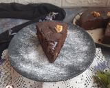 A picture of step 5 of Ragi apple brownie.
