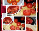 A picture of step 1 of AMIEs TOMATOES STUFFED with BASIL-FLAVORED rice.