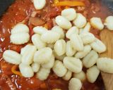 A picture of step 3 of My Bacon Cheese & Tomato Gnocchi 😀.