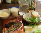 A picture of step 1 of Northern Italy Risotto with Porcini Mushrooms.