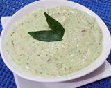 A picture of step 5 of Walnut Green Mayo Dip.