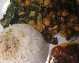 A picture of step 5 of Spinach, chickpea curry with Asian coconut milk.