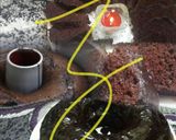 A picture of step 3 of Double Chocolate Bundt Cake.