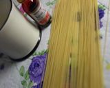 A picture of step 1 of Halloween Pasta.