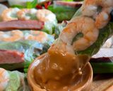 A picture of step 12 of Vietnamese Spring Rolls (Shrimp & Grilled Pork).