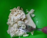 A picture of step 4 of Macrobiotic Diet - Spring Onion Tofu Hamburger Patties.