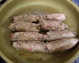 A picture of step 3 of Burdock Root Hachiman Rolls.