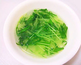 A picture of step 10 of Fluffy Egg-Drop Soup with Boiled Chicken Broth.