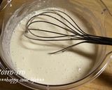 A picture of step 4 of Strawberry Daifuku with Shiratamako Flour in a Microwave.