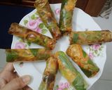 Hình bước làm 5 của món Pò Pía chay