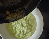 A picture of step 2 of Coconut chutney.