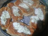 Milanesas de berenjena a la napolitana!!