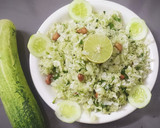 A picture of step 5 of Cucumber Poha.
