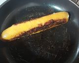 Foto del paso 4 de la receta: Plátano con queso y bocadillo al sartén