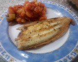Foto del paso 6 de la receta: Lenguado a la plancha con guarnición de pisto