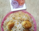 A picture of step 7 of Egg Biryani.