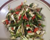 Foto langkah ke 6 dari resep Tumis Lengkio Cabe Ijo Mudah Enak Simpel.