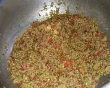 A picture of step 6 of Bitter gourd with beef mince filling (qeema bhare karely).