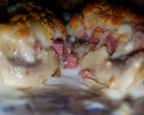 Foto del paso 5 de la receta: Champiñones rellenos de Jamón, con Bechamel gratinados😋🍽
