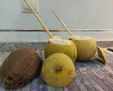 Foto del paso 5 de la receta: Batido de melón🍈 plátano🍌 y coco🥥🥤