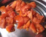 A picture of step 2 of Masala khichdi.