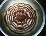 A picture of step 1 of Eggless Marble cake.