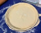 Une image de l'étape 3 de Tarte aux figues noires, bananes et abricots secs.