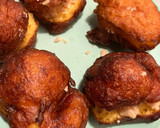 Foto del paso 4 de la receta: Buñuelos de calabaza rellenos de turrón de almendra