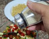 A picture of step 7 of Quinoa Mediterranean Salad.