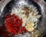 Foto del paso 3 de la receta: Papas al horno c/ Salsa Blanca y Lomo a la "criolla" 😏😁