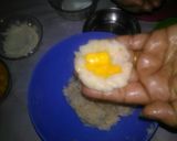 A picture of step 4 of Fried sticky rice mango balls.