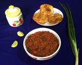 A picture of step 10 of Pav Bhaji.
