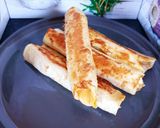 Une image de l'étape 5 de Corn dog façon wrap.