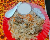 A picture of step 10 of Mutton Yakhni Pulao.