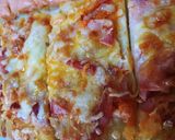 Foto del paso 4 de la receta: Pizza cuixot salat,amb beicon, ceba i formatge sense lactosa