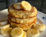 Foto langkah ke 3 dari resep Pancake diet friendly !! Banana Havermut pancake ✨.