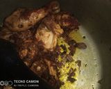 A picture of step 3 of Murg cholay /chicken chana.