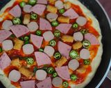 Foto langkah ke 4 dari resep Pizza Teflon.