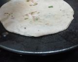 A picture of step 4 of Cilantro and Radish Paratha.